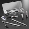 thumbnail image 5 of Nicpro Mechanical Pencils Set with Lead Refills and Erasers, 2B HB 2H Lead, Silver, 5 Count, 5 of 5