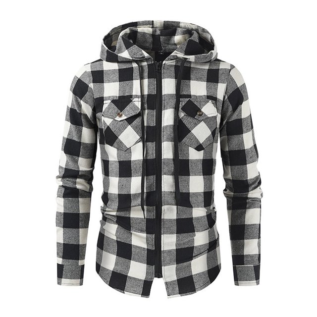 Blusa de manga larga con capucha, nueva moda informal, chaqueta de oveja con solapa, camisa de pana para hombre, blusa de manga larga con cuello vuelto, blusa para hombre