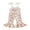 Beige-Love Mom, variant on BemeyourBBs Toddler Baby Girls Pink Bow Outfit Bell Bottom Romper Jumpsuit Sleeveless Bow Print Suspender Flared Pants Spring Summer Clothes