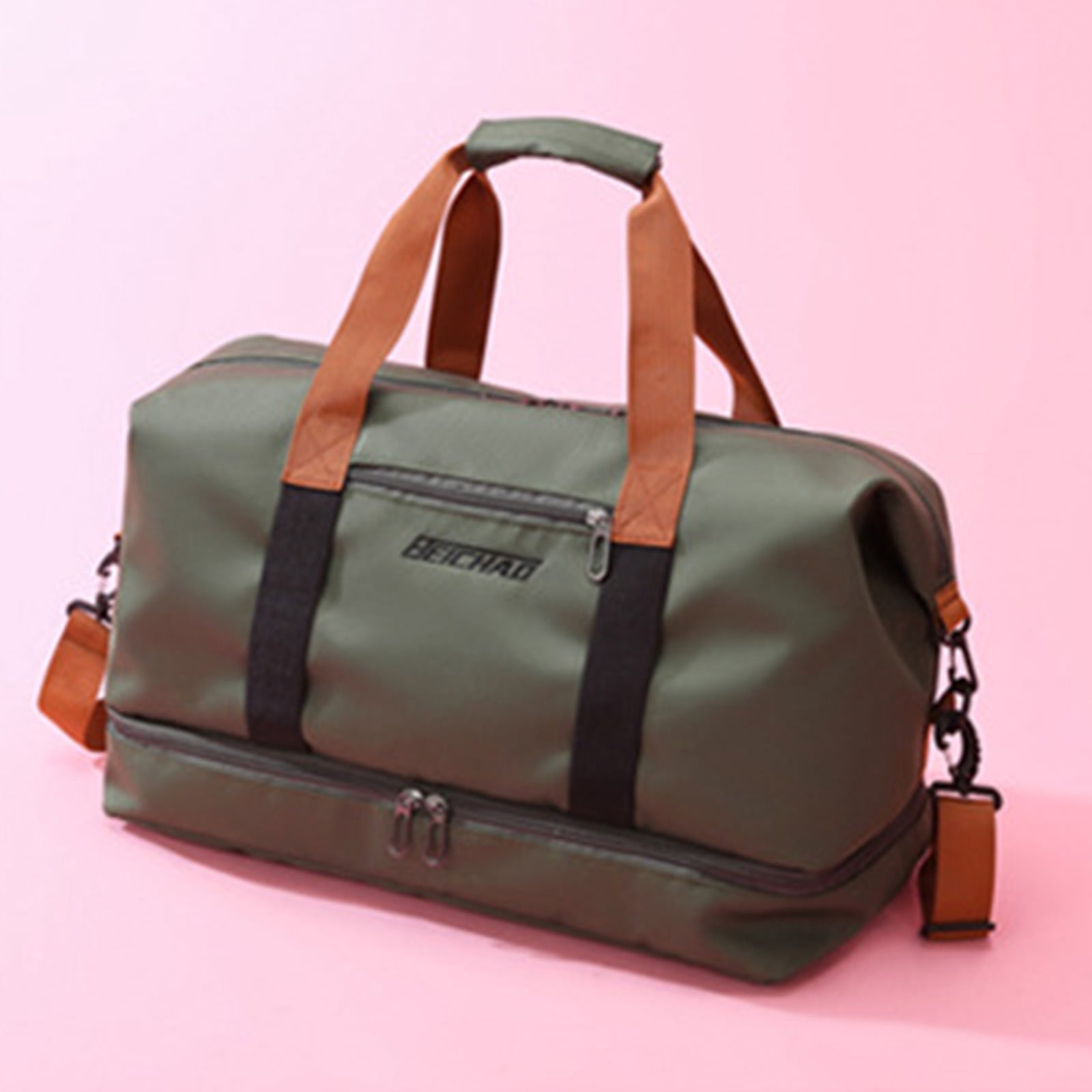 Jacenvly Backpack Laptop Gym Bag Women Men Duffel Bag Sports Gyms Water Proof Dufflebag with Shoe Wet Clothes Compartments Lightweight Carryon Gymbag