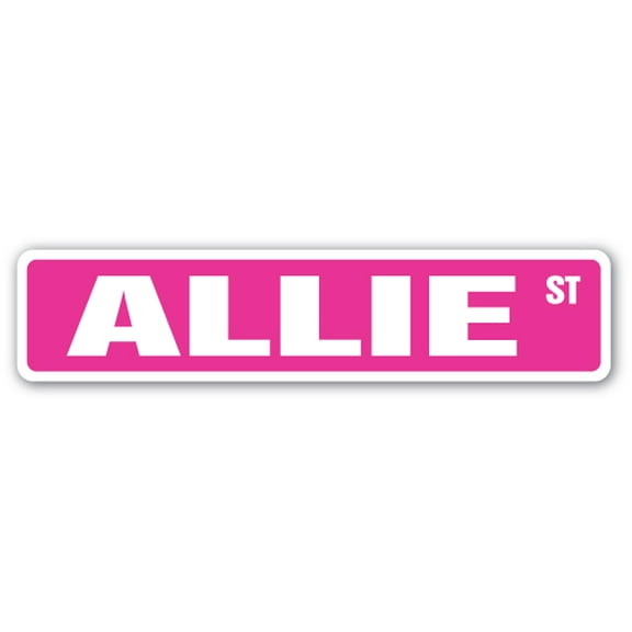 Allie Street [3 Pack] of Vinyl Decal Stickers |for Laptop Car
