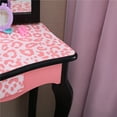 Ktaxon Kids' Wooden Vanity Table and Stool Set with 3 Mirrors, Princess
