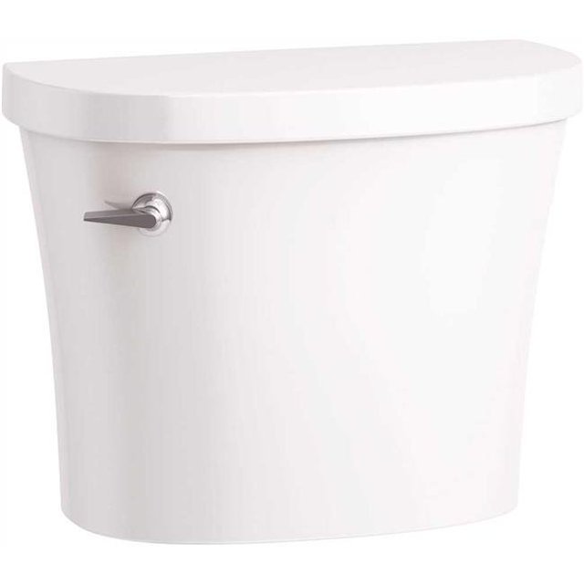Kohler K-25100-0 1.28GPF Réservoir de Toilette à Chasse d'Eau Simple & 44; Blanc