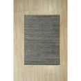 thumbnail image 5 of EORC Handmade Wool Dark Grey Contemporary Transitional Rome Rug, 5 of 9