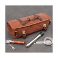 thumbnail image 3 of Sac de Rangement Barman Pliable Anti-Poussière Portable Multi-Emplacements en Toile pour Club-Marron - Marron, 3 of 5