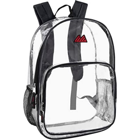 Summit Ridge Carrying Case (Backpack), Clear, Black