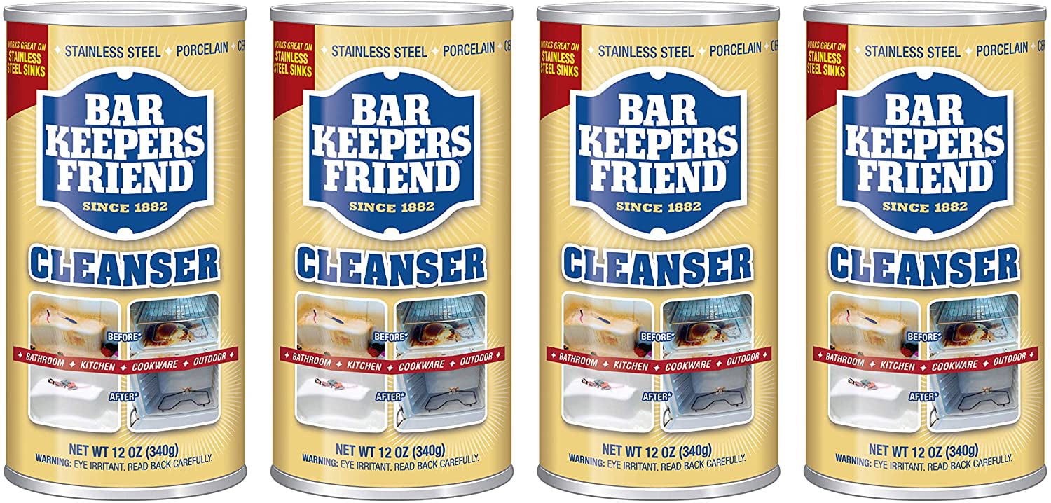 Bar Keepers Friend 11510 Cleanser And Polish 12 Ounce: Kitchen Cleaning  General (071618115103-1)