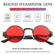 thumbnail image 5 of Gafas de Sol Redondas Steampunk AIEYEZO con Montura Metálica 100% UV400, 5 of 7
