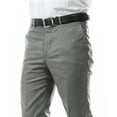 thumbnail image 4 of Men's 3-Pack of Mid Grey Dress Pants by Azzuro, 4 of 4