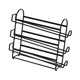 thumbnail image 1 of Soporte para huevos para refrigerador, dispensador de huevos rodante, gran capacidad, mantiene el orden, ahorra espacio, organizador de almacenamiento negro de 3 capas, 1 of 8