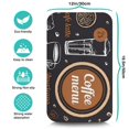 thumbnail image 5 of Essential Coffee Bar Accessory 19.5x12in Anti-Slip Silicone Mat - Super Absorbent, Decorative Coffee Drying Mat for Countertops, Espresso Machines, 5 of 7