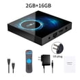 thumbnail image 1 of Quad Core TV Box 10.0 HD2.0 Reemplazo del receptor de televisión para Android 10.0 Media Player Set Top Box Enchufe de EE. UU. 2GB + 16GB Inevent EL000076-01B, 1 of 6