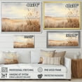 thumbnail image 4 of Designart "Meadow Peacefulness In The Prairie II" Prairies Floater Framed Canvas Art Print, 4 of 5