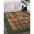thumbnail image 2 of Ahgly Company Indoor Rectangle Abstract Bakers Brown Abstract Area Rugs, 2' x 4', 2 of 6