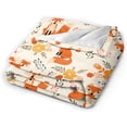 thumbnail image 3 of Yibo Cute Cat Blanket Flannel Soft and Comfortable Anti-static Bed Sofa Blanket, 3 of 9