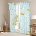 thumbnail image 3 of Manfei Child Teens Cute Animal Cats Black Out Curtains,Kawaii Flowers Curtains Pack of 2 (42x63 Each),Cartoon Pets Bedroom Curtains,Super Cozy Room Decor, 3 of 6