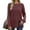 Red, variant on SNKSDGM Women's Plus Casual Easter Shirt Going Out Tops for Women Lace Bodysuit Womens Long Sleeve Tops Lightweight Button Front Slit Tunic(1) Plus Size Tops for Women 4X-5X Boho