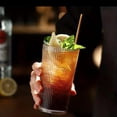 thumbnail image 5 of Kokovifyves Clearance Glass Iced Coffee Cup with Lid and Straw for Coffee Bar Accessories Glass Cup with Straw and Lid for Home Decor, 5 of 9