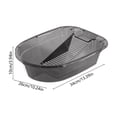 thumbnail image 3 of Portable Washboard Basin for Hand Washing Clothes, All-in-One Laundry Basin with Built-in Washboard, for Home, RV, Camping, Travel Black, 3 of 5