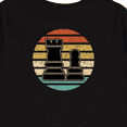 thumbnail image 4 of Inktastic Chess Player Retro Sunset Boys or Girls Long Sleeve Toddler T-Shirt, 4 of 5