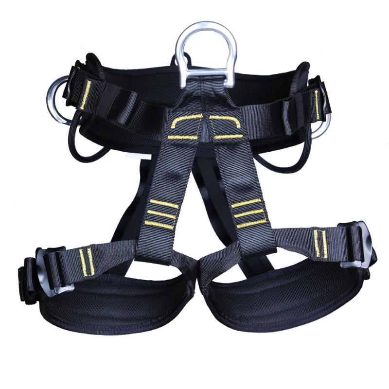 Outdoor Climbing Caving Safety Harness Sit Waist Belt Safe Strap Tool Protective 