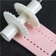 thumbnail image 5 of Advancent Cortador de rodillo para pastel de Fondant antiadherente blanco, fácil de limpiar y duradero, cortador de azúcar para pastel Herramientas y accesorios para hornear, 5 of 6