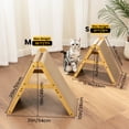 thumbnail image 2 of Conlun Cat Scratcher,A-Shape Cat Scratching Board for Various Cat Scratch Positions,Reversible Cardboard Cat Scratch Pad,Durable Cat Scratchers for Indoor Cats to Protect Furniture,Easy to Install, 2 of 9