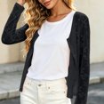 thumbnail image 2 of Diufon Lace Cardigan for Women Plus Size Long Sleeve Lace Crochet Shrug Lightweight Fashion Button Down Cardigans, 2 of 9