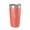 Coral, variant on Lake Cascade Map Tumbler Travel Mug Insulated Laser Engraved Coffee Cup Idaho 20 oz Purple