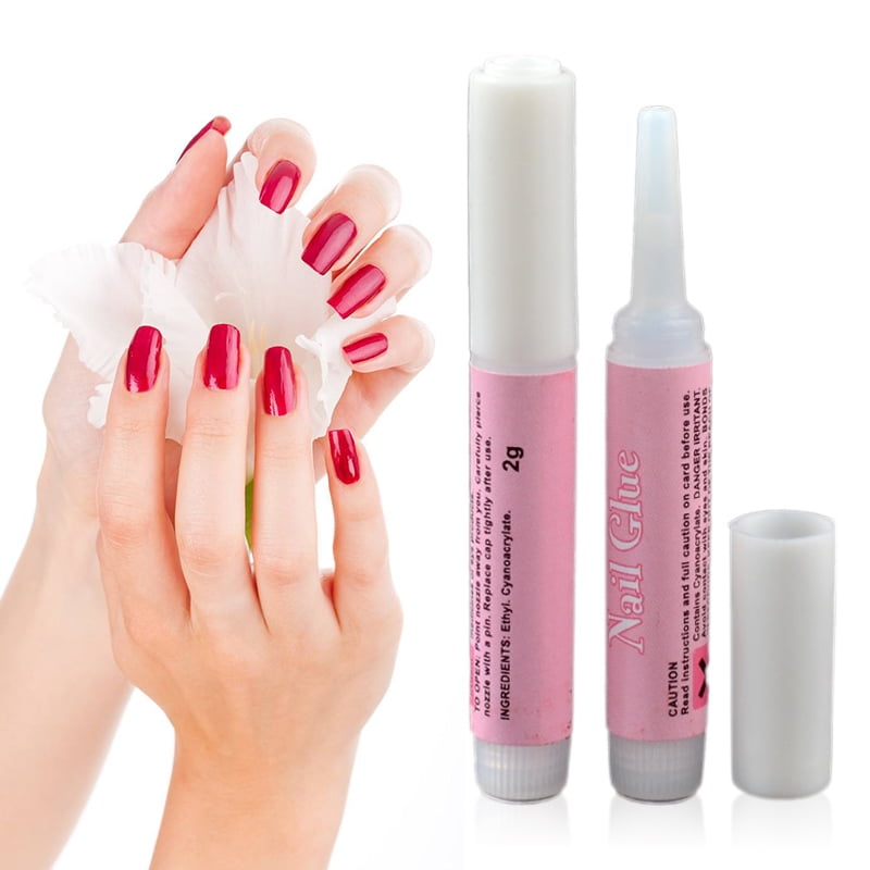 Mini Beauty Nail Glue False Art Decorate Tips Acrylic Glue Nail Accessories 2g High Quality Nail Glue Walmart Canada