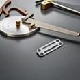 thumbnail image 4 of unbranded Fija De Inoxidable Para Con Y Rectangular Plateado, 4 of 8