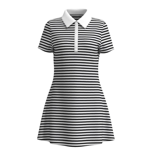 GEORGE G VESTIDO TIPO POLO MC RAYAS