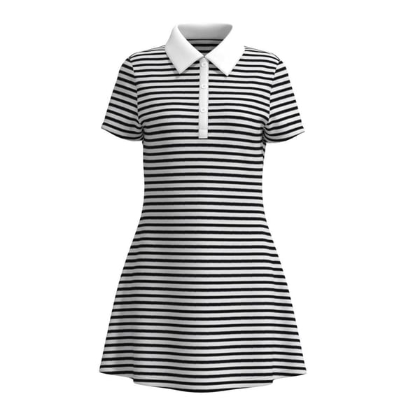 GEORGE G VESTIDO TIPO POLO MC RAYAS