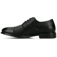 thumbnail image 2 of Vance Mens Alec Comfort Cap-toe Flexible Oxford Dress Shoe, Widths Available, 2 of 9