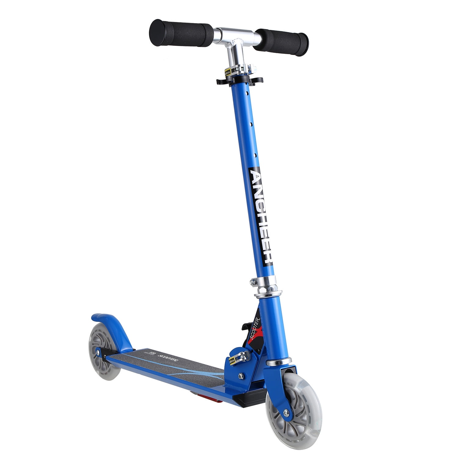 2 wheel scooter with light up wheels