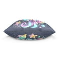 thumbnail image 2 of Cute Magic Mermaid Girl Throw Pillow Covers Couch Pillowcases Decor for Bed Sofa 18" x 18", 2 of 7