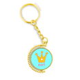 thumbnail image 1 of Earl Astrid, Condesa Stephanie dia. Anillo de oro de metal llavero llavero, 1 of 3