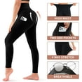 thumbnail image 5 of FUNING 4 Pack Leggings for Women Butt Lift High Waisted Tummy Control No See-Through Yoga Pants Workout Running Leggings, 5 of 6