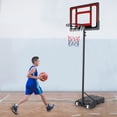 thumbnail image 2 of Adult Youth Basketball Hoop, Height-Adjustable 5.4 FT-6.8 FT, Indoor and Outdoor Basketball Set for Indoor Outdoor, 2 of 6