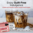 thumbnail image 4 of Healthier Comforts Heavy Cream Powder 48oz | 72% Butterfat, Kosher, Gluten Free, Non-GMO, Keto Friendly, Free of Antibiotics & Hormones (rBGH or rBST) | Made in USA, 4 of 8