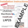 thumbnail image 3 of 2020 Land Rover Discovery Sport Performance Beam Wipers (Set of 3) w/Rear Wiper, 3 of 3