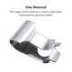 thumbnail image 3 of sweethay Metal Auto Motor Turbos Clip portátil de alta resistencia reemplazo automotriz retenedor parte accesorios reemplazo para CC 2012-2016 Vehículos, repuestos y accesorios Mis sweethay VI017404-00B, 3 of 6