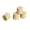 E, variant on Joernso 4Pcs Miniature Haybale Model Realistic Mini Haystack Ornament Tiny Round Fake Straw Bale DIY Farm Micro Landscape Dollhouse Decoration Accessories