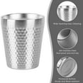 thumbnail image 6 of DODAMOUR 4 Pack 10 oz Stainless Steel Insulated Cups, Double Wall Stackable Tumblers for Home, Office, Party, 6 of 7