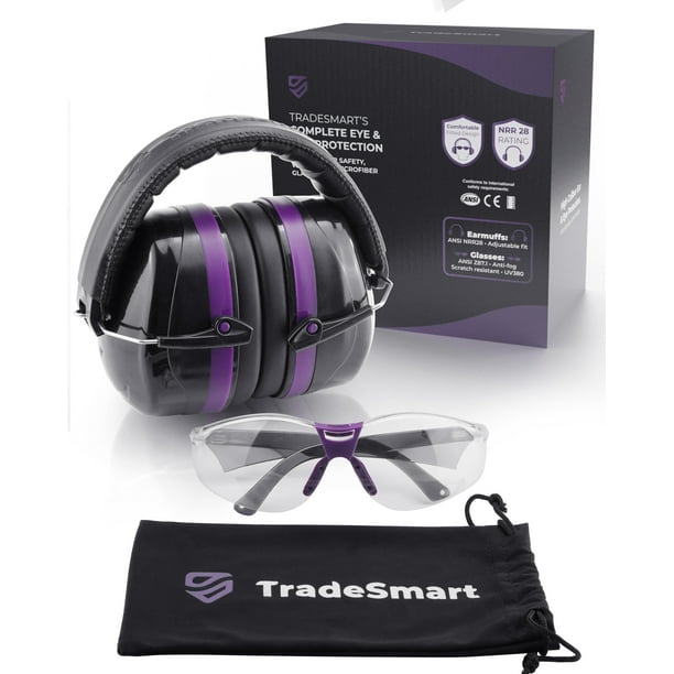 TRADESMART Hearing Protection for Shooting Range Ear and Eye