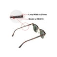 thumbnail image 2 of Walleva Titanium Polarized Replacement Lenses for Ray-Ban RB3016 51mm Sunglasses, 2 of 7