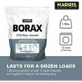 thumbnail image 2 of Borax Powder Hard Water Laundry Booster and Powerful Multi-Purpose er, 1.5lb (Unscented), 2 of 5
