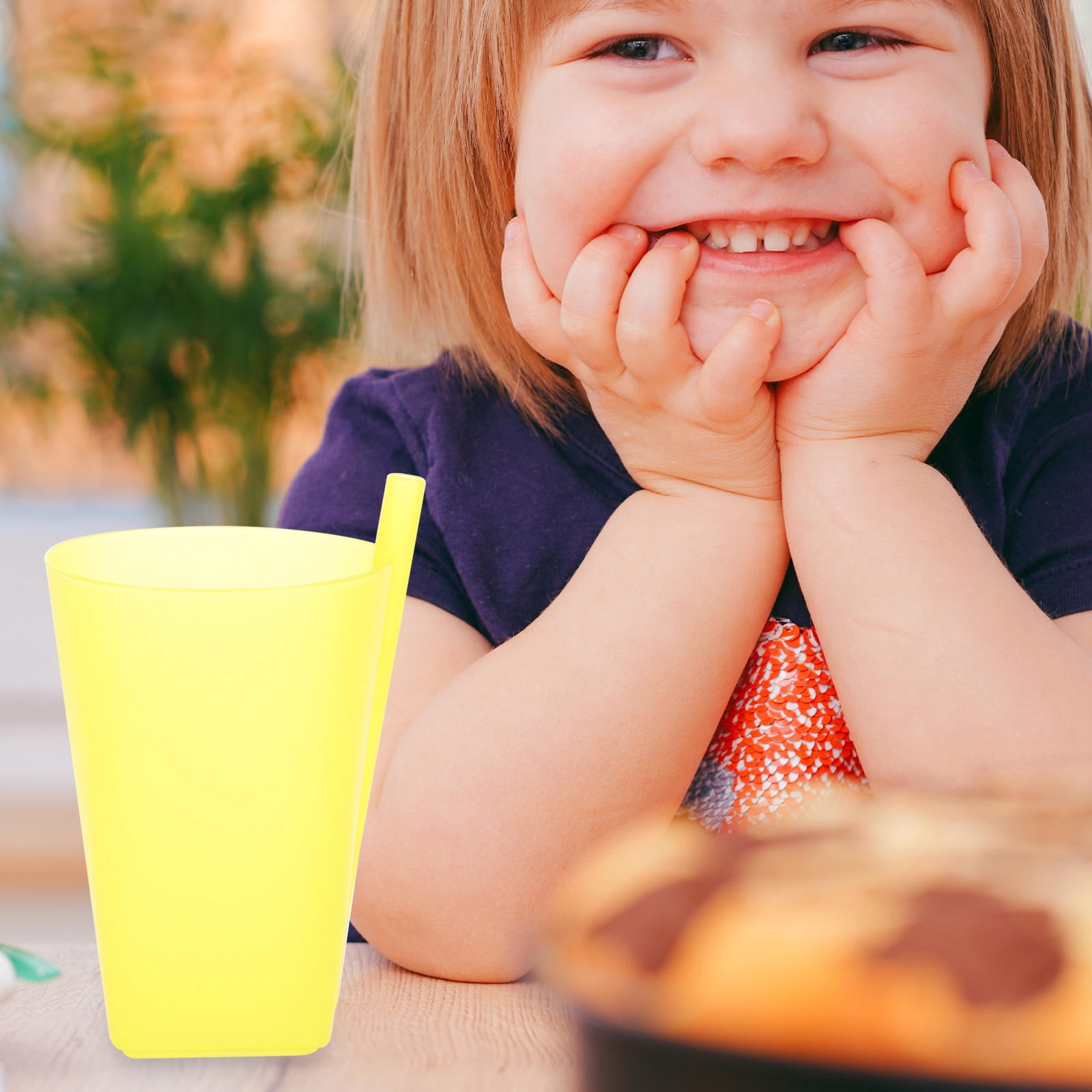 HAMPPLIES Cup Straw Set First Years Sippy Cups Reusable Milk Storage Holder For Baby