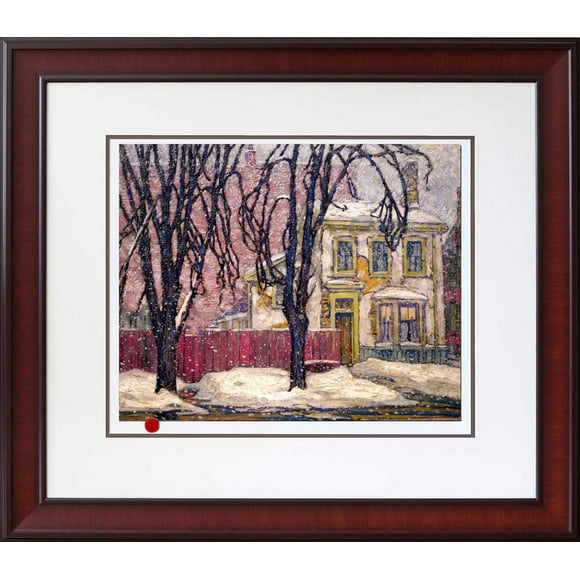 Snowfall, Framed Print by Lawren Harris