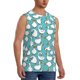 thumbnail image 2 of Fotbe Cartoon Funny Goose Men's Camiseta sin Mangas Estampada para Hombres, Playera Casual para Gimnasio, Entrenamiento, Playa-XX-Large, 2 of 7
